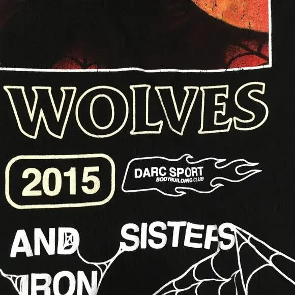 Darc Sport Wolves Spider-Man With Great Power Collection Black SMALL OVERSIZE. - Picture 2 of 9
